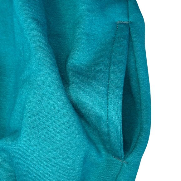 Vintage Banff Canada Sweatshirt Embroidered Ruched Mock Neck Super Shirt Large - Picture 7 of 12